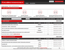 Tablet Screenshot of forumgastronomiczne.pl
